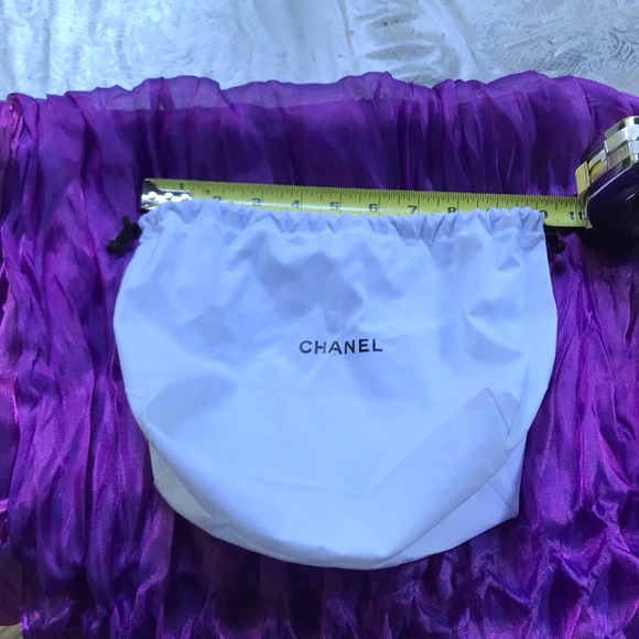 Chanel white cotton bag - Picture 3 of 4